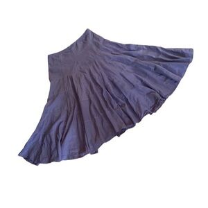 Vintage Necessary Objects dark brown prairie skirt
